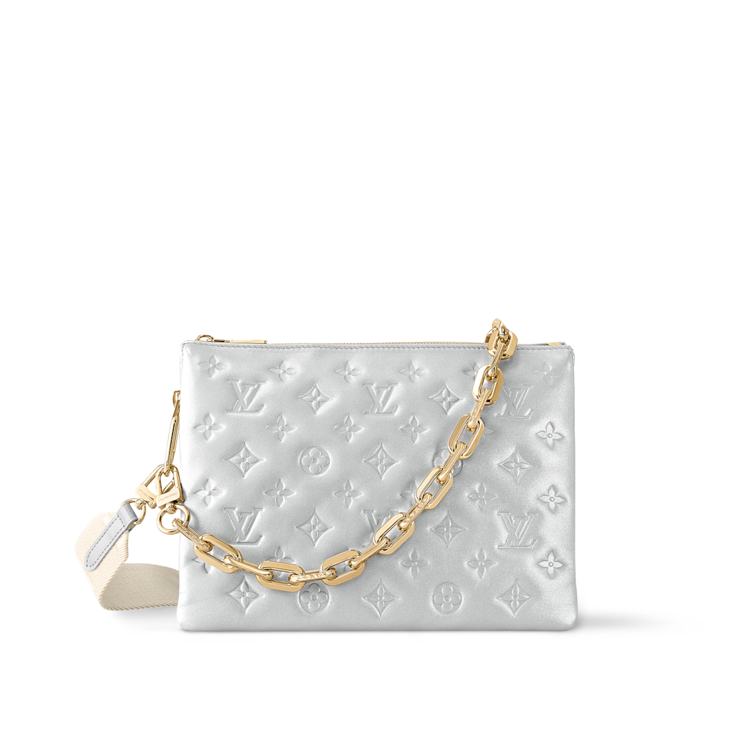 Louis vuitton 2025 clutch bag white